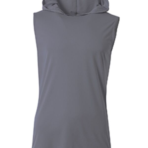 Men's Cooling Performance Sleeveless Hooded T-shirt Thumbnail