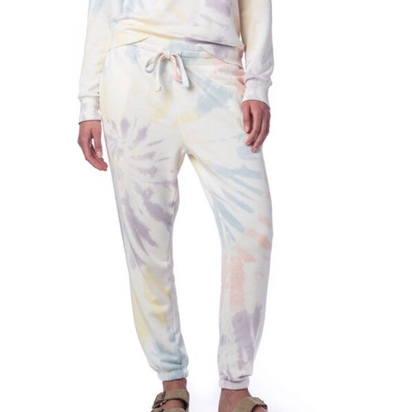 Ladies' Washed Terry Classic Sweatpant Thumbnail