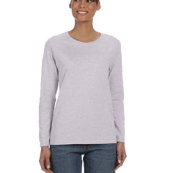 Ladies' Heavy Cotton™ Long-Sleeve T-Shirt Thumbnail